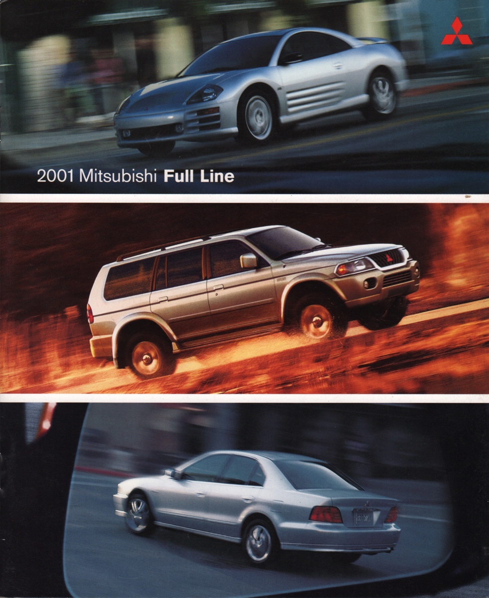 2001 Mitsubishi Full-Line Brochure